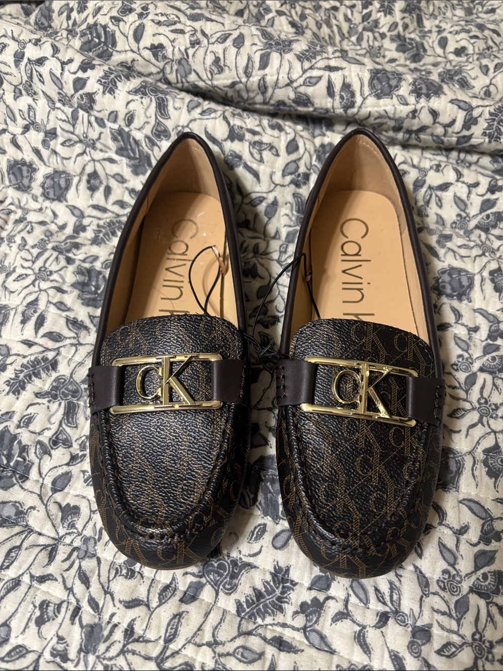 *NEW* Calvin Klein Monogram Loafers